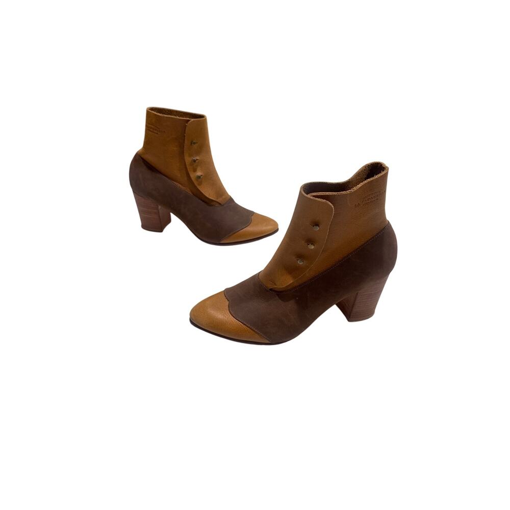 La Zapateria handmade Victorian leather boot size 8